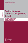 Buchcover Central European Functional Programming School