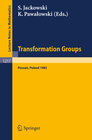 Buchcover Transformation Groups Poznan 1985