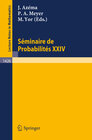 Buchcover Seminaire de Probabilites XXIV 1988/89