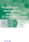 Buchcover Produktionsmanagement von IT-Dienstleistungen