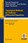 Buchcover Topological Methods for Ordinary Differential Equations