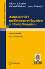 Buchcover Stochastic PDE's and Kolmogorov Equations in Infinite Dimensions