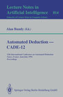 Buchcover Automated Deduction — CADE-12