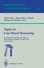 Buchcover Topics in Case-Based Reasoning