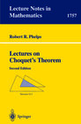 Buchcover Lectures on Choquet's Theorem