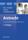 Buchcover Arztrecht