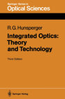 Buchcover Integrated Optics: Theory and Technology