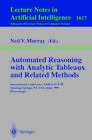 Buchcover Automated Reasoning with Analytic Tableaux and Related Methods