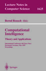 Buchcover Computational Intelligence: Theory and Applications