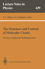 Buchcover The Structure and Content of Molecular Clouds