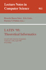 Buchcover LATIN '95: Theoretical Informatics