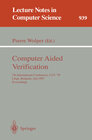 Buchcover Computer Aided Verification