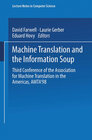 Buchcover Machine Translation and the Information Soup