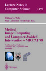 Buchcover Medical Image Computing and Computer-Assisted Intervention - MICCAI'98