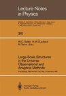 Buchcover Large-Scale Structures in the Universe Observational and Analytical Methods