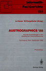 Buchcover Austrographics ’88