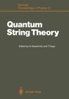 Buchcover Quantum String Theory