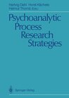 Buchcover Psychoanalytic Process Research Strategies