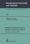 Buchcover Multiple Hypothesenprüfung / Multiple Hypotheses Testing