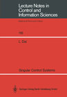 Buchcover Singular Control Systems