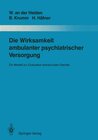 Buchcover Die Wirksamkeit ambulanter psychiatrischer Versorgung