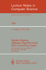 Buchcover Applied Algebra, Algebraic Algorithms and Error-Correcting Codes