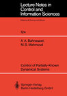 Buchcover Control of Partially-Known Dynamical Systems
