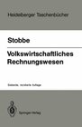 Buchcover Volkswirtschaftliches Rechnungswesen