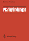 Buchcover Pfahlgründungen