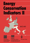 Buchcover Energy Conservation Indicators II