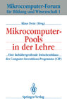 Buchcover Mikrocomputer-Pools in der Lehre