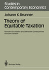 Buchcover Theory of Equitable Taxation