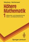 Buchcover Höhere Mathematik 1