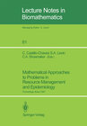 Buchcover Mathematical Approaches to Problems in Resource Management and Epidemiology