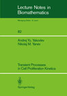 Buchcover Transient Processes in Cell Proliferation Kinetics