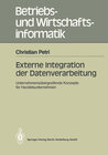 Buchcover Externe Integration der Datenverarbeitung
