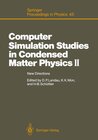 Buchcover Computer Simulation Studies in Condensed Matter Physics II