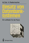 Buchcover Einsatz von Datenbanksystemen