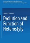 Buchcover Evolution and Function of Heterostyly