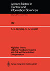 Buchcover Algebraic Theory of Linear Feedback Systems with Full and Decentralized Compensators