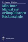 Buchcover Münchner Manual zur orthopädischen Rückenschule