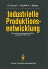 Buchcover Industrielle Produktionsentwicklung