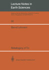 Buchcover Metallogeny of Tin