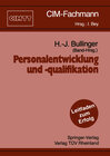 Buchcover Personalentwicklung und -qualifikation