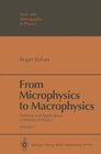 Buchcover From Microphysics to Macrophysics