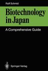 Buchcover Biotechnology in Japan