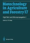 Buchcover High-Tech and Micropropagation I