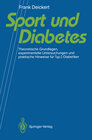 Buchcover Sport und Diabetes