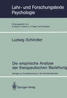 Buchcover Die empirische Analyse der therapeutischen Beziehung