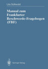 Buchcover Manual zum Frankfurter Beschwerde-Fragebogen (FBF)